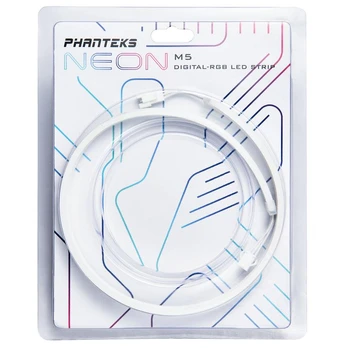 Phanteks Taśma LED Neon Digital ARGB 3-pin 5V balta 55cm