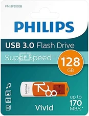 Philips USB 3.0 128GB Vivid Edition Orange kaina