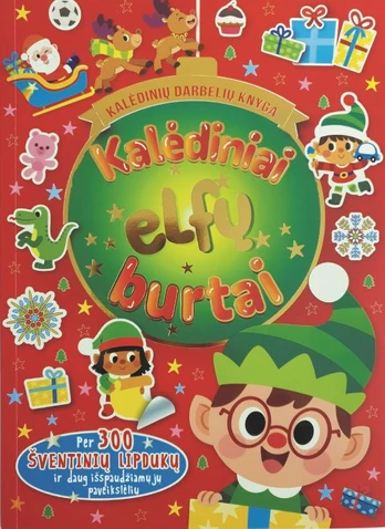 Kalėdiniai elfų burtai. Kalėdinių darbelių knyga