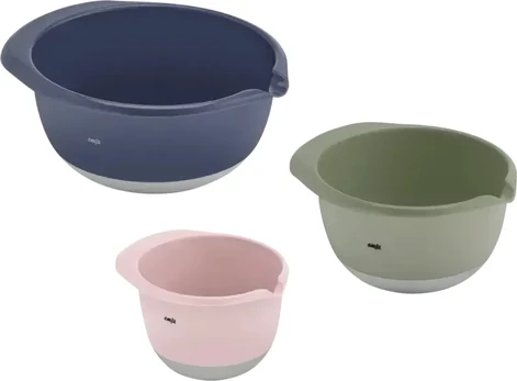 Emsa Mixing Bowl Set colourful Prep & Bake 3-piece (110537)