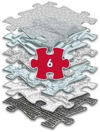 Askato Sensorinis Ortopedinis Rinkinys 6 in 1 Medium 6 Dėlionės Sensorika Muffik / Mfk-109