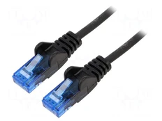 Patch cord | U/UTP | Cat: 6a | RJ45 plug,both sides | stranded | Cu | 2m kaina
