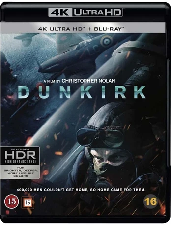Diunkerkas (4K Blu-Ray)