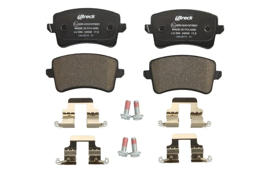 BRECK 24606 00 554 10 Brake pad set