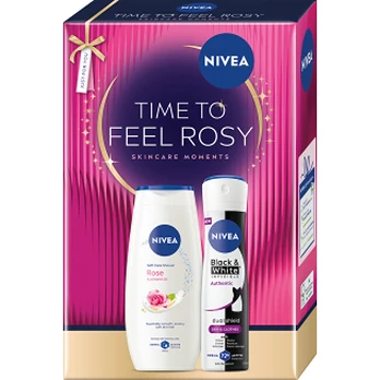 Nivea Time to Feel Rosy Gift Set dezodorantas