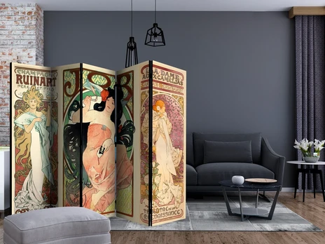 Pertvara - Alphonse Mucha. Moterys II - 5 dalių