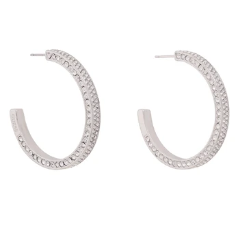 Auskarai Guess JUBE06 435JW Sidabrinė