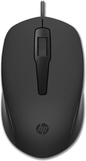 Kompiuterio pelė HP 150, juoda