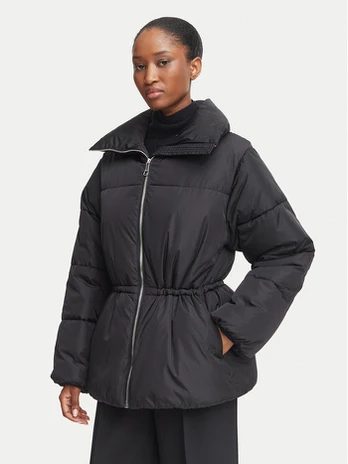 BOSS Žieminė striukė Pagetta 50580155 Juoda Regular Fit