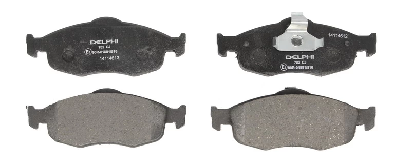 DELPHI LP0782 Brake pad set