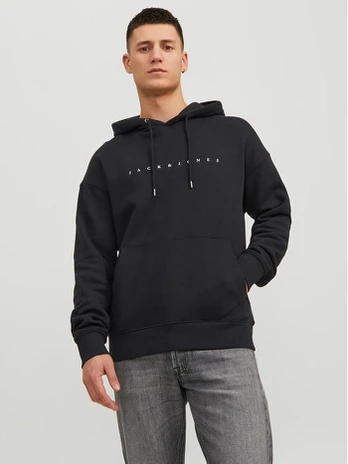 Jack & Jones džemperis vyrams, juodas