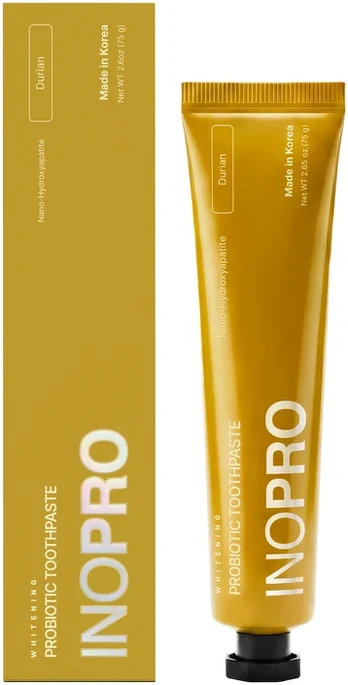 Inopro Whitening probiotic toothpaste Durian 2,6oz