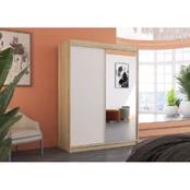 Sliding wardrobe with mirror JORDI 150 kaina