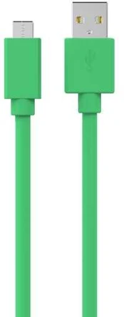 Laikiklis Sinox USB C til USB A kabelis. 1m. Green