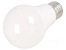 LED lamp | cool white | E27 | 230VAC | 900lm | 9.5W | 220° | 6400K kaina