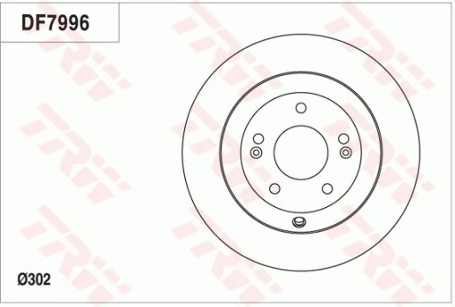 TRW DF7996 Brake Disc