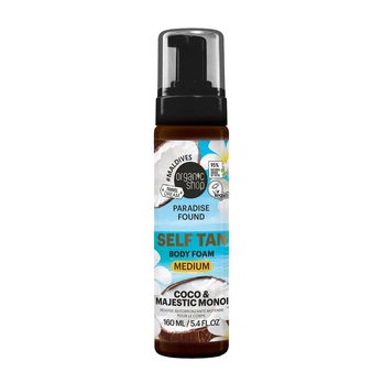 ORGANIC SHOP savaiminio įdegio kūno putos, 160 ml