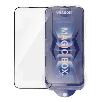 6D Pro Veason Easy-Install Glass - for Iphone 13 Pro Max / 14 Plus black