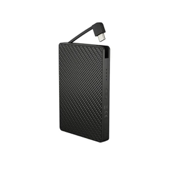 Nitecore Pocket 10000 USB-C maitinimo blokas su integruotu kabeliu