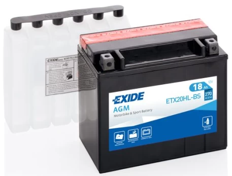 Starterio akumuliatorius EXIDE ETX20HL-BS