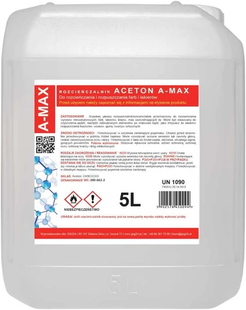 Gsg24 Acetono tirpiklio valiklis A-MAX 5L