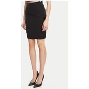 Guess Mini sijonas W5YD64 KAQL2 Juoda Regular Fit