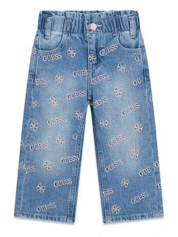 Guess Džinsai K6BA07 D2173 Mėlyna Regular Fit