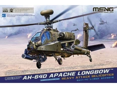 Meng Model - Boeing AH-64D Apache Longbow Heavy Attack Helicopter, 1/35, QS-004 kaina