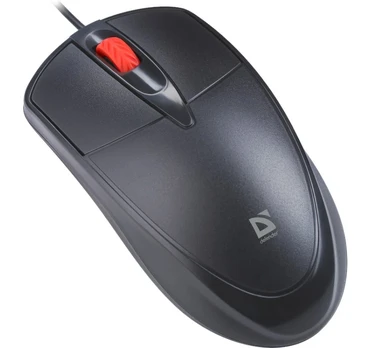 WIRED MOUSE SILENT CLIC K ICON MB-057 BLACK