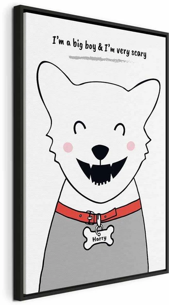 Artgeist Paveikslas - Doggy Harry (1 Part) Vertical