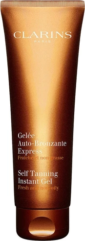 Savaiminio įdegio kūno gelis Clarins Self Tan Self Tanning Instant Gel, 125 ml kaina