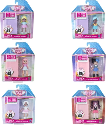ROYALE HIGH SURPRISE LOCKERS Spintelė su figūrėle