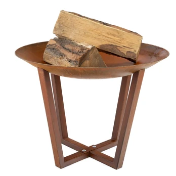 CORTEN FRAME Folding legs 80 metalinė laužavietė