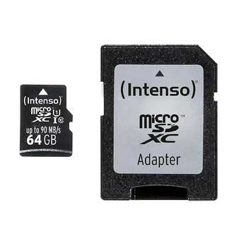 Intenso Micro SD atminties kortelė UHS-I Professional 64GB