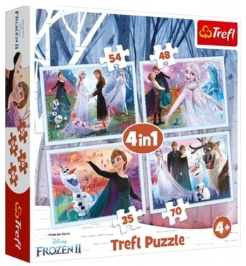 TR 4 dėlionių rinkinys 4in1 MIX