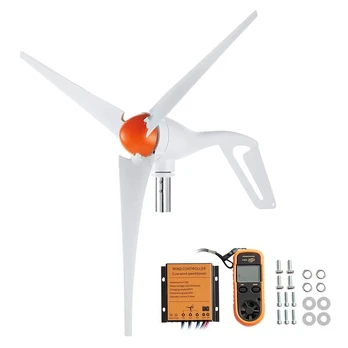 Horizontalios ašies vėjo jėgainė, generatorius Vevor 500W 12V