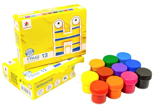Guašas GAMMA`UA , 12 sp. po 10 ml