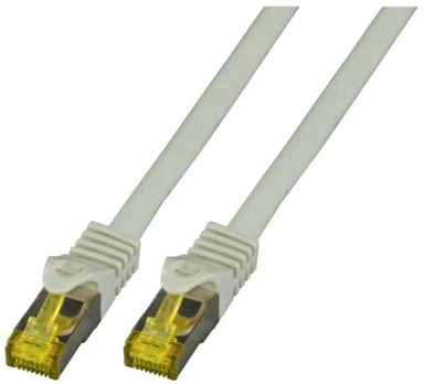 EFB RJ45 Patchkabel Cat.6A S/FTP LSZH Cat.7 Rohkabel grau