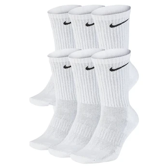 Nike Everyday Cotton Cushioned Crew kojinės - Dydis L (SX7666-100 Kojinės)