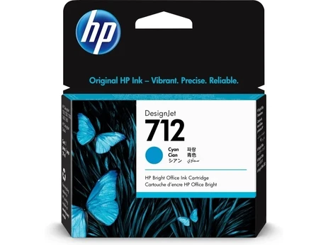 HP 712 - cyan - original - DesignJet -