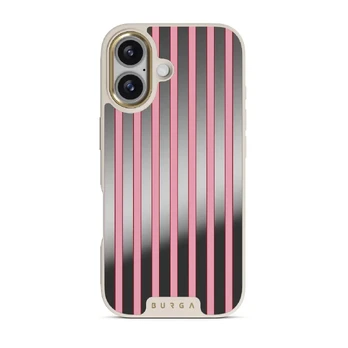Strawberry Jam - iPhone 17 Case, Elite Mirror Light (MagSafe) / Gold