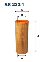 Oro filtras FILTRON AR233/1 kaina
