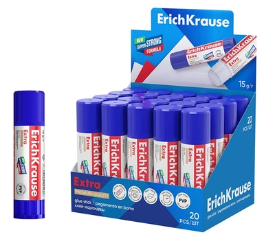 Klijų pieštukas EXTRA, ErichKrause, 15 g