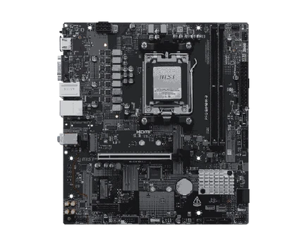 Pagrindinė plokštė MSI PRO B840M-B, AMD, AM5, DDR5, 4 SATA