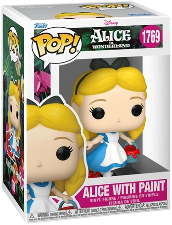 Funko POP figure Disney Alice In Wonderland Alice with Paint