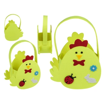 Velykinis veltinio krepšelis "Easter"