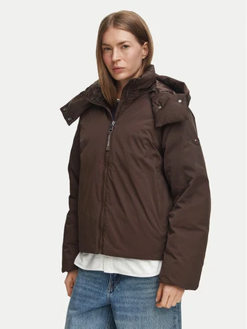 Tommy Hilfiger Demisezoninė striukė WW0WW51514 Ruda Regular Fit