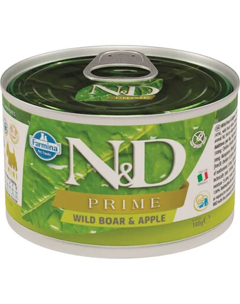 FARMINA N&D Prime dog boar & apple mini 140 g