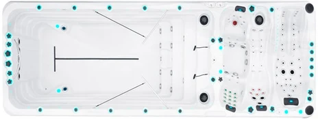 Fonteyn Spas Plaukimo SPA baseinas - ENERGY / ENERGY DEEP
