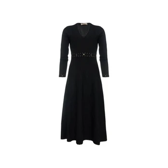 Maxi suknelė moterims, Juoda, Maxi dress